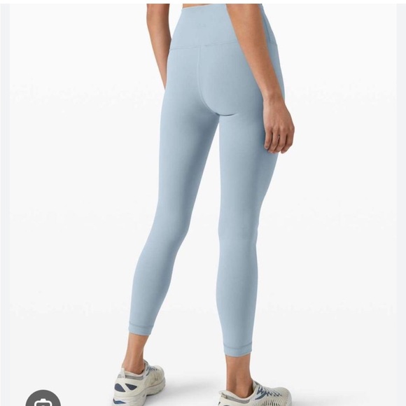 Lululemon Wunder Train High-Rise Tight 25” Chambray Size 4 - Picture 2 of 7